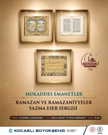 “Mukaddes Emanetler” sergisi kapılarını açıyor