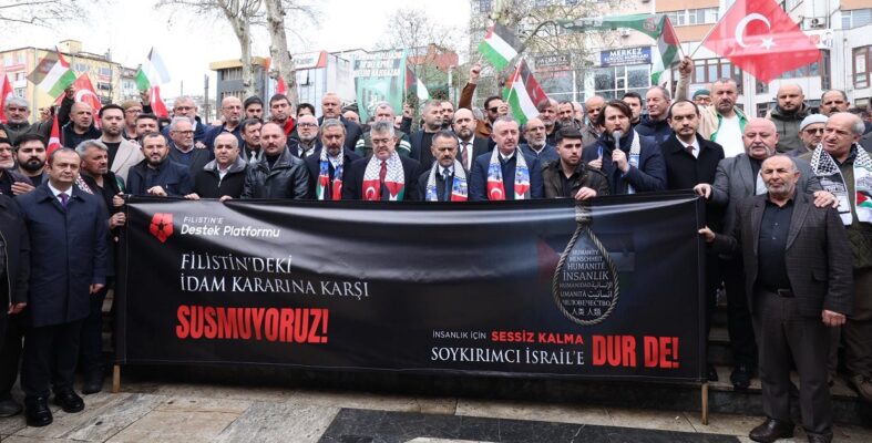 Başkan Büyükakın'dan Filistin'e destek (2)