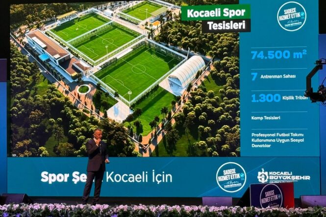 Büyükakın Kocaeli'yi sporun başkenti yaptık