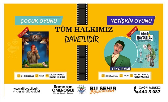 DİLOVASI’NDA KÜLTÜR SANAT ETKİNLİĞİNE DAVET