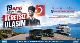 19 Mayıs’ta toplu taşıma ücretsiz (2)