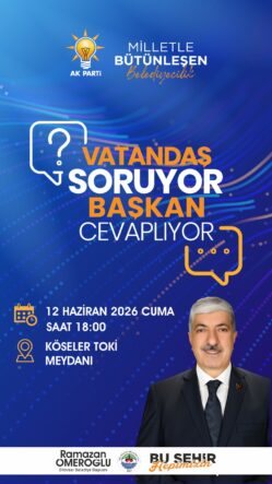 Vatandaş Soruyor, Başkan Cevaplıyor (1)