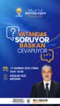 Vatandaş Soruyor, Başkan Cevaplıyor (1)