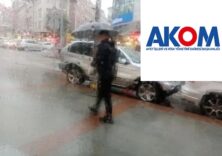 YAĞIŞ UYARISI