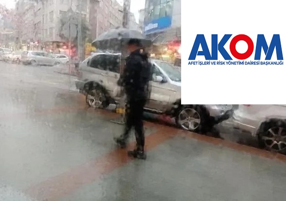 YAĞIŞ UYARISI