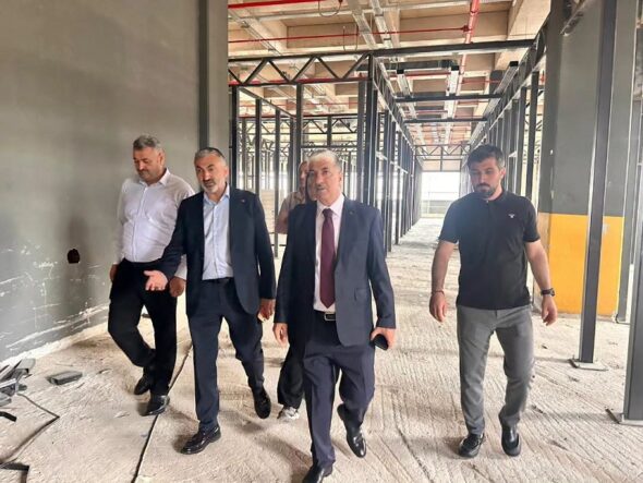 Yeni Hizmet Binasında Çalışmalar Tüm Hızıyla Sürüyor (4)