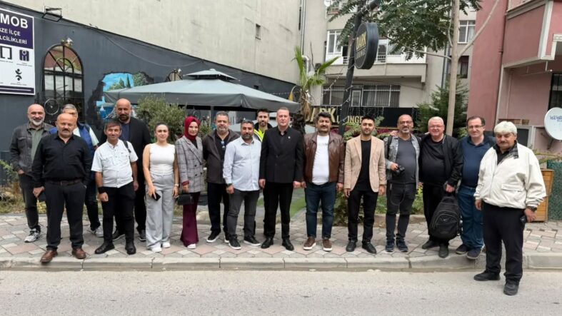 Büyük Birlik Partisi Gebze, basınla bir araya geldi
