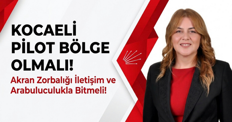 CHP’den açıklama: “Okullarımız akran zorbalığından kurtulmalıdır! Kocaeli pilot bölge olmalı”