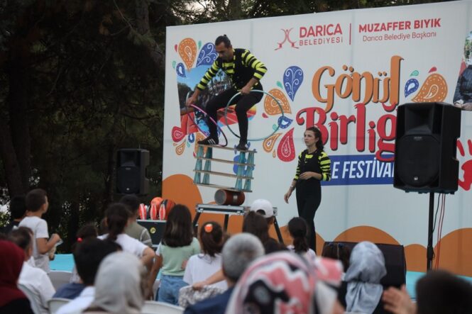 Darıca’da gönüller birleşti, aileler festivalde buluştu