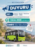 397 No’lu hat KM85 olarak sefer yapacak