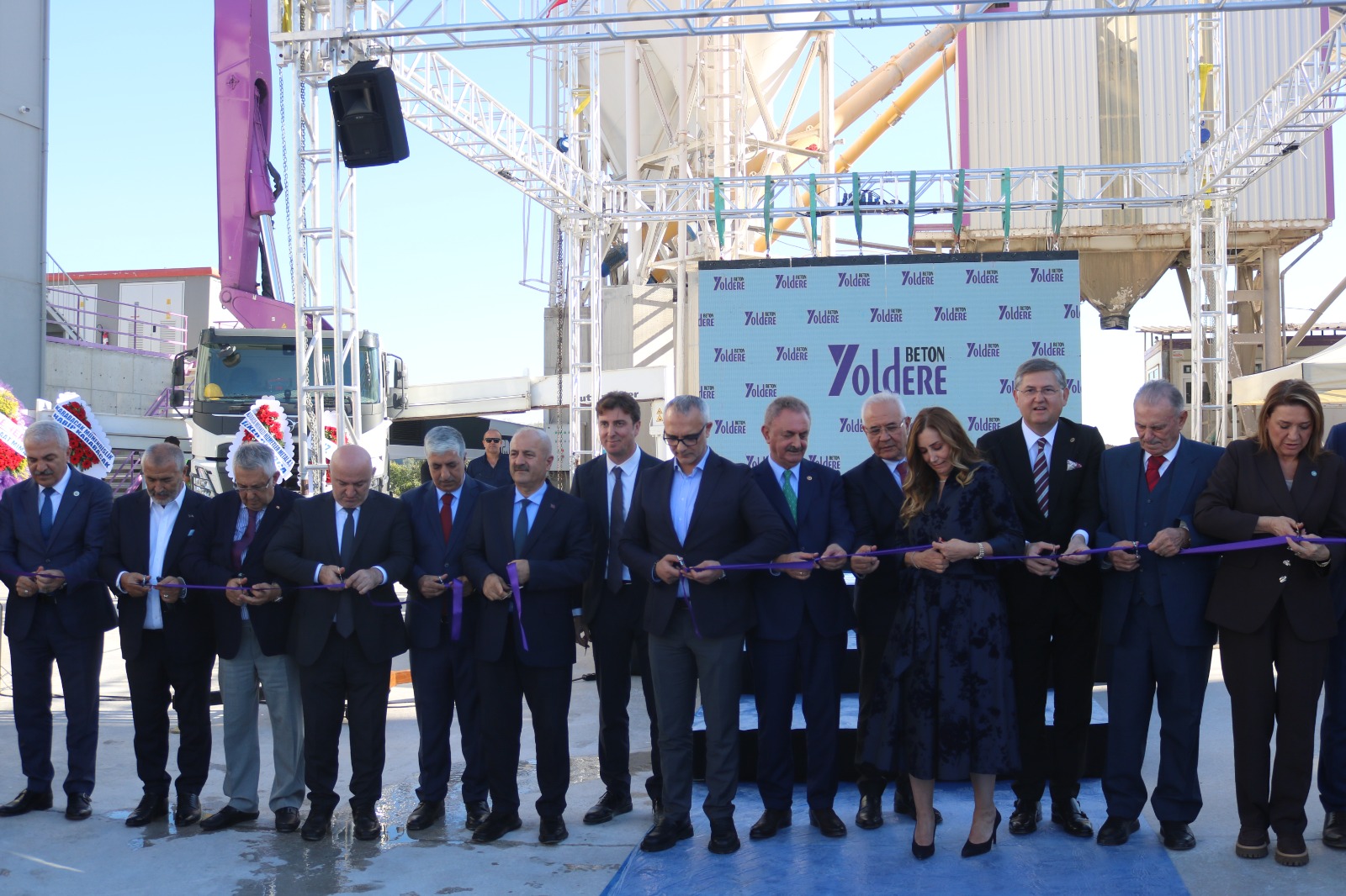 Yoldere Beton’dan görkemli açılış